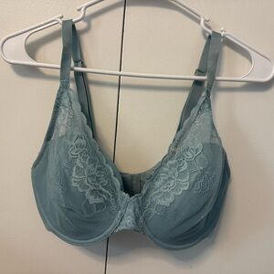 Natori Lace Underwire Bra in Light Blue